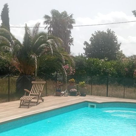 Bed and Breakfast Mas Uranie Le Soler Екстер'єр фото
